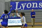 Volleyball vs Emerson  Wheaton College Women's Volleyball vs Emerson College. - Photo by Keith Nordstrom : Wheaton, Volleyball, VB2019